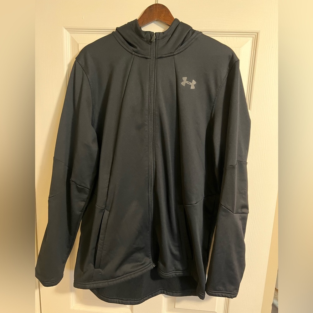 Under Armour Cold Gear Hooded Zip-Up - Large